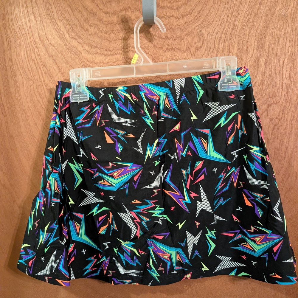 Vibrant Abstract Women's Mini Skirt